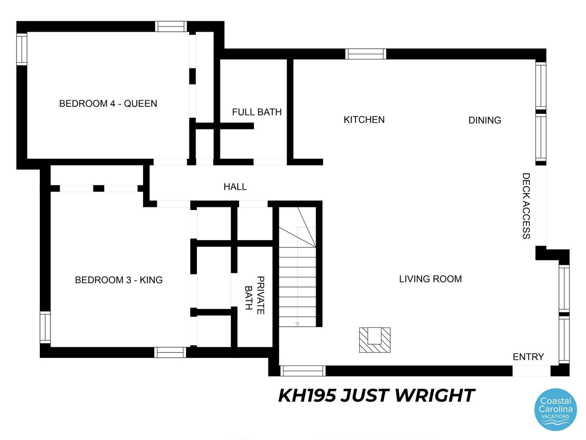 KH195 Just Wright Villa Kitty Hawk Esterno foto